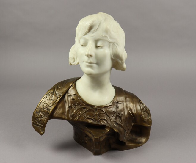 Bust of an elegant woman by Paul-François Berthoud