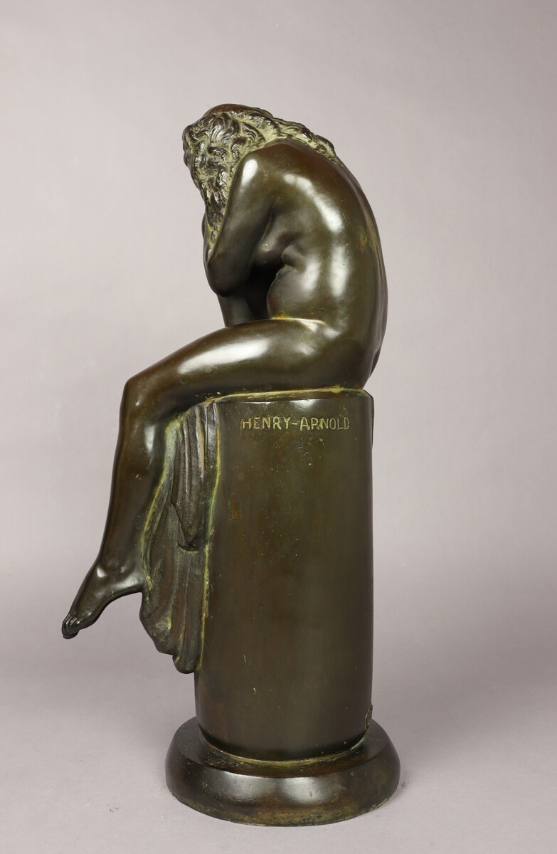 Femme assise par Henry Arnold