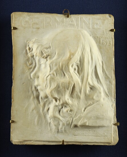 Germaine, low relief by Alexandre Charpentier