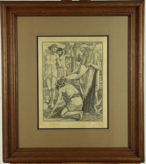 The construction of the Temple by Walter Crane