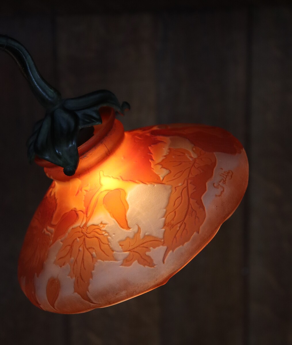 Lampe par Emile Gallé