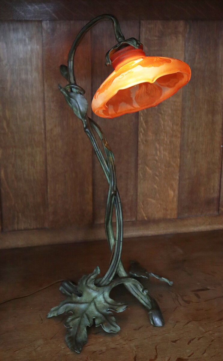 Lampe par Emile Gallé