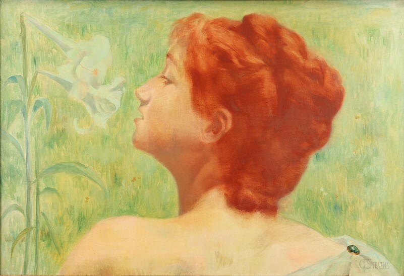 Lysiane by Gustave Max-Stevens