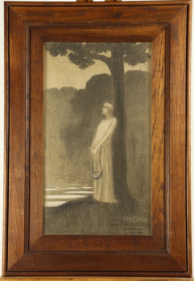 Muse du soir by Alphonse Osbert