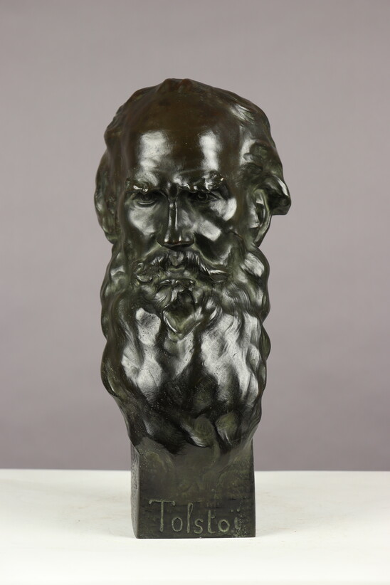 Portrait of Léon Tolstoy by his son
