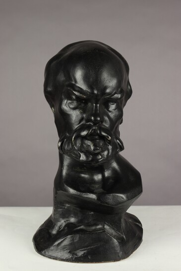 Portrait of Paul Verlaine by Auguste de Niederhäusern, known as Rodo