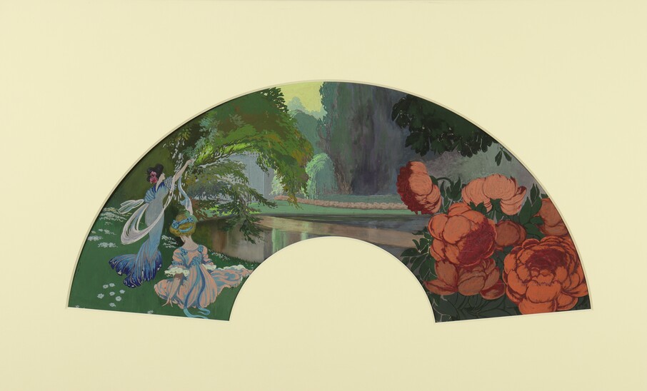 Fan project by Georges de Feure