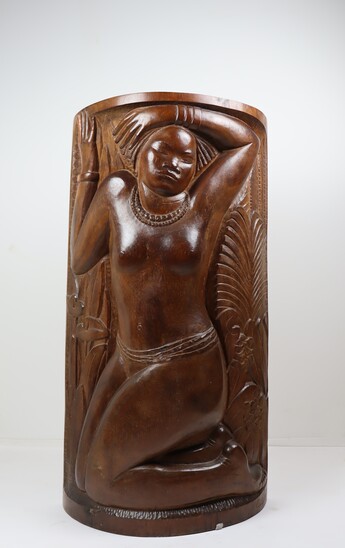 Africanist  stele by Emile Eloi Robert