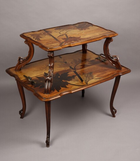 Tea table by Emile Gallé