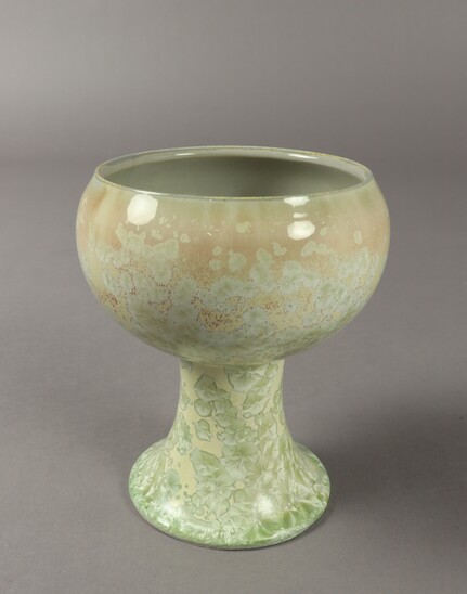 Sèvres vase with crystallisation decoration